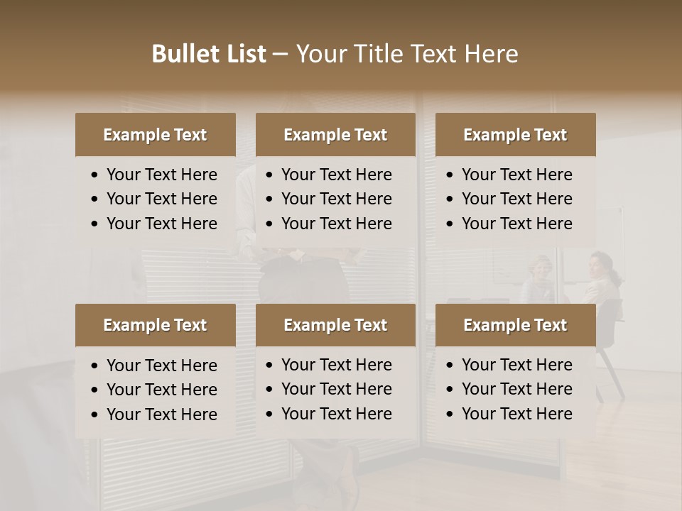Concentration Woodenfloor Document PowerPoint Template