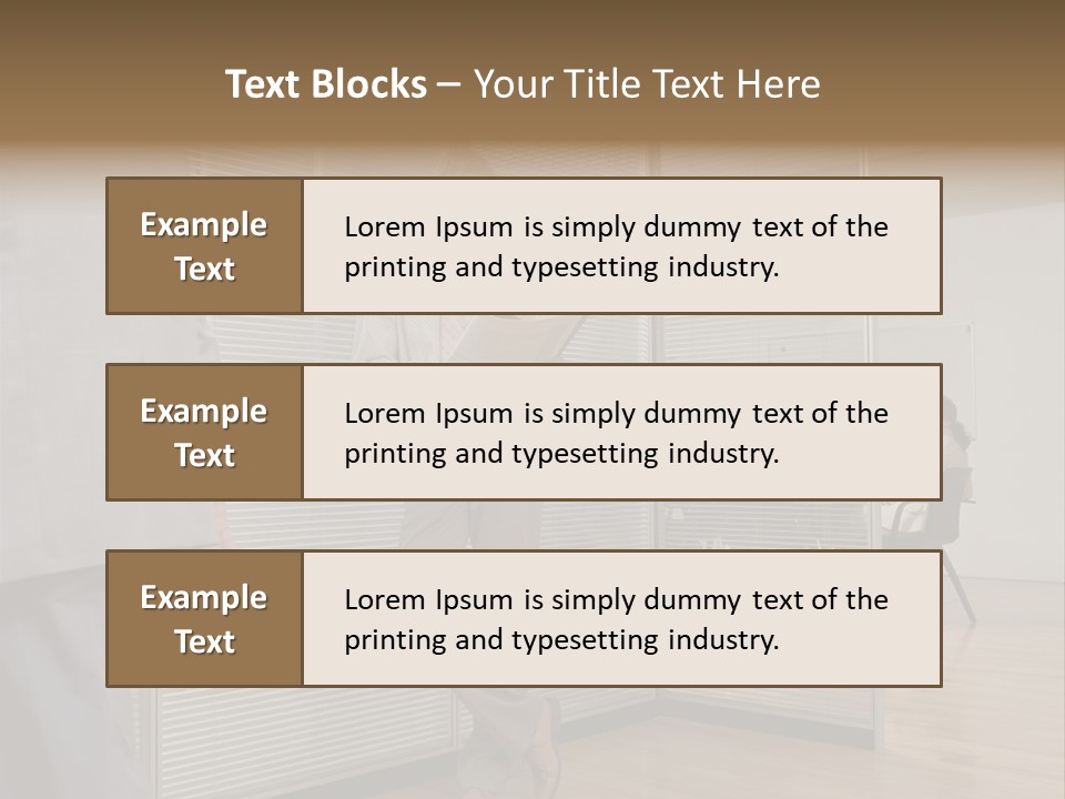 Concentration Woodenfloor Document PowerPoint Template