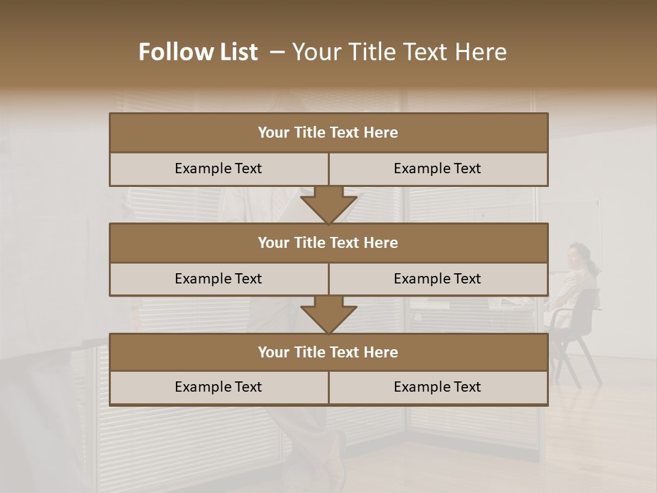 Concentration Woodenfloor Document PowerPoint Template