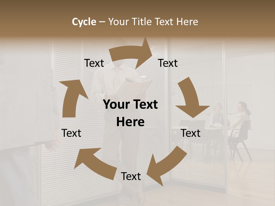 Concentration Woodenfloor Document PowerPoint Template
