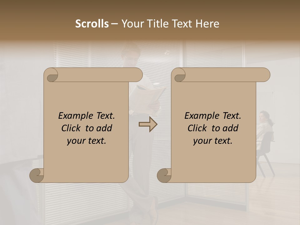 Concentration Woodenfloor Document PowerPoint Template