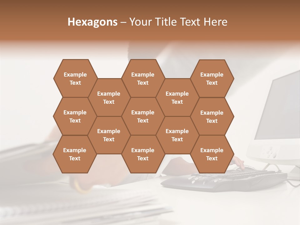 Lifting Wallmurals Male PowerPoint Template