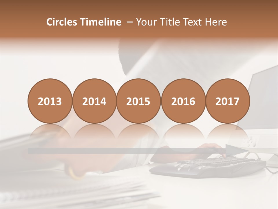 Lifting Wallmurals Male PowerPoint Template