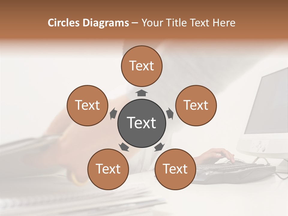 Lifting Wallmurals Male PowerPoint Template