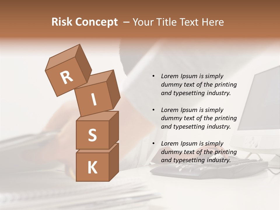 Lifting Wallmurals Male PowerPoint Template