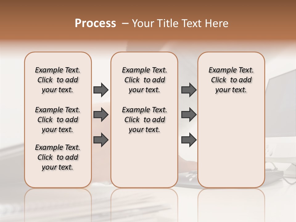 Lifting Wallmurals Male PowerPoint Template