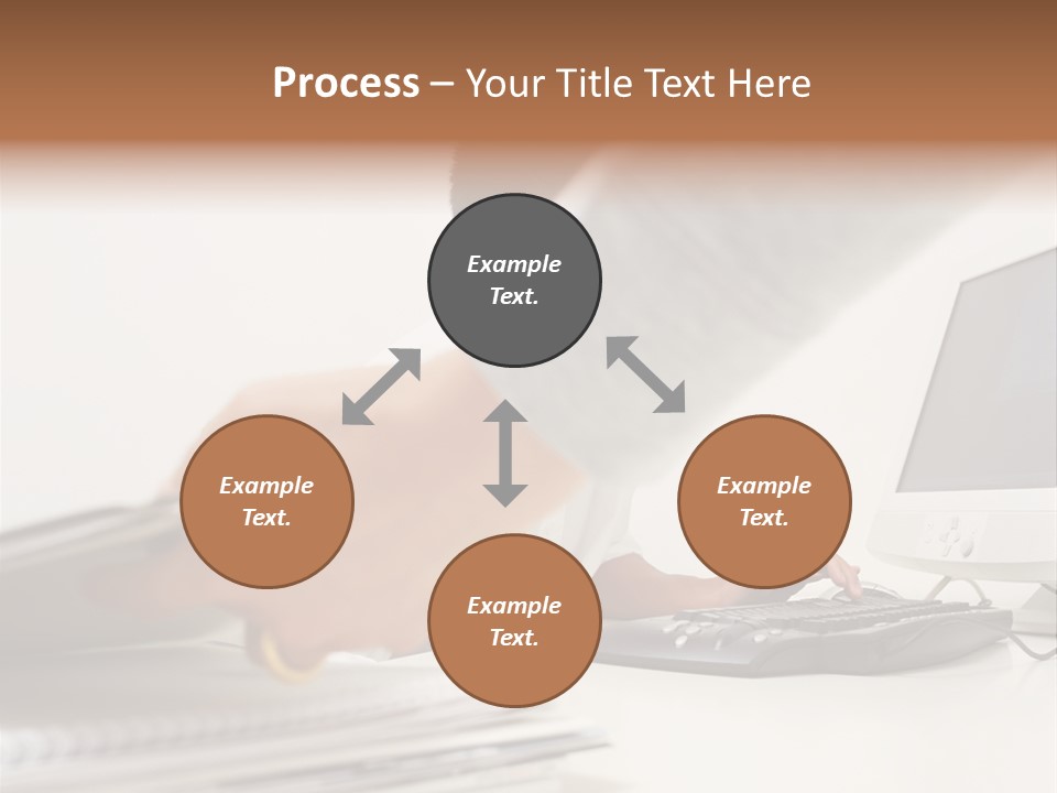 Lifting Wallmurals Male PowerPoint Template