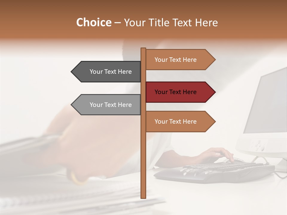 Lifting Wallmurals Male PowerPoint Template