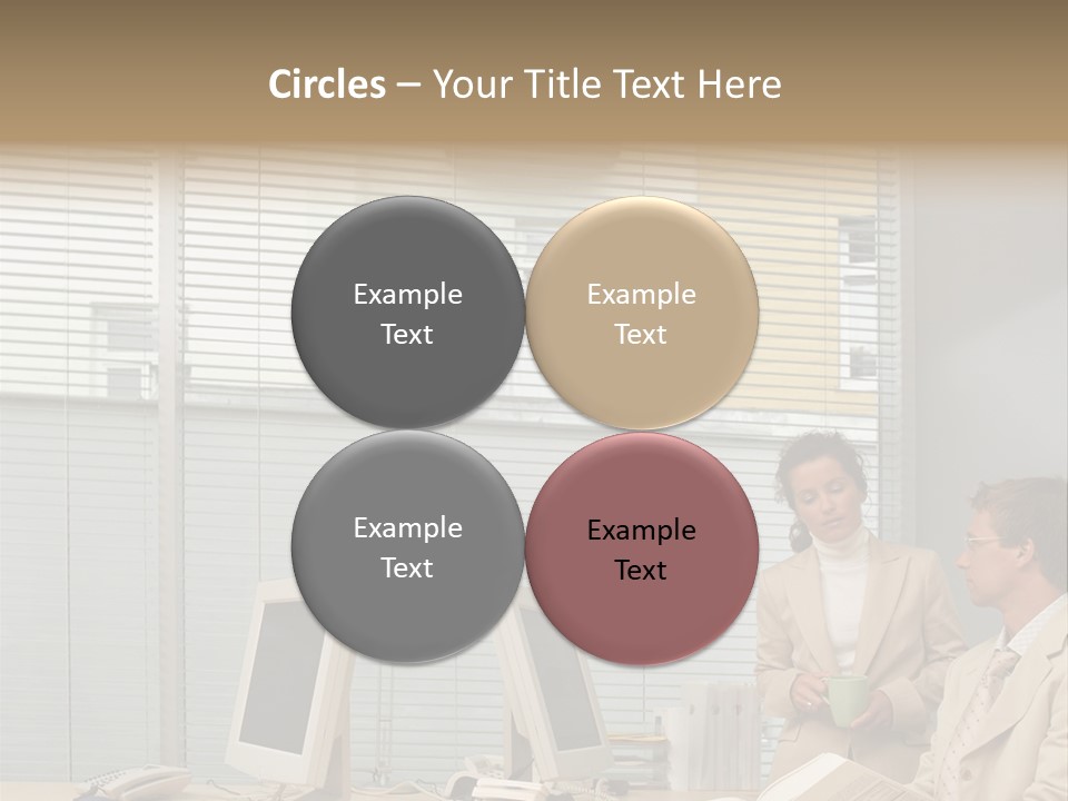 Document Working Personalcomputer PowerPoint Template