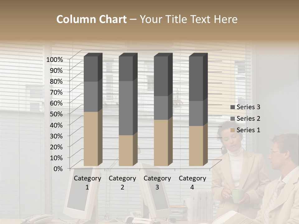 Document Working Personalcomputer PowerPoint Template