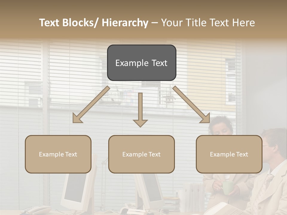 Document Working Personalcomputer PowerPoint Template