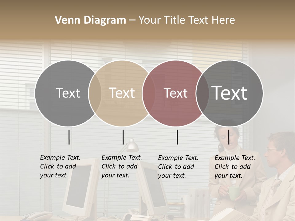 Document Working Personalcomputer PowerPoint Template
