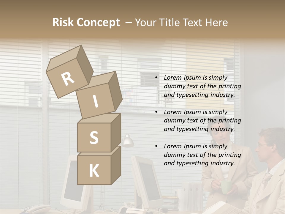 Document Working Personalcomputer PowerPoint Template