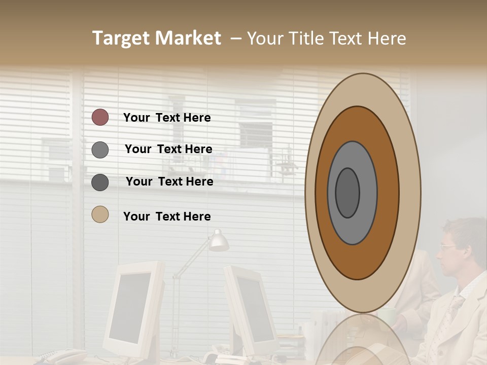 Document Working Personalcomputer PowerPoint Template