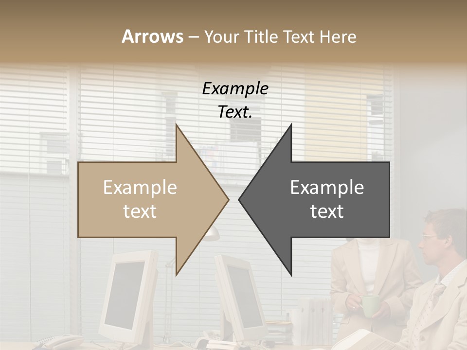Document Working Personalcomputer PowerPoint Template
