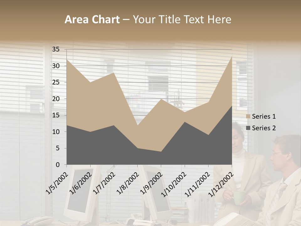 Document Working Personalcomputer PowerPoint Template
