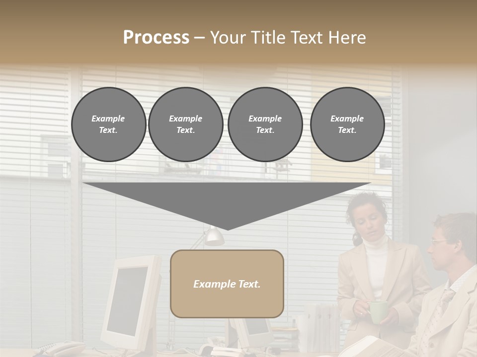 Document Working Personalcomputer PowerPoint Template