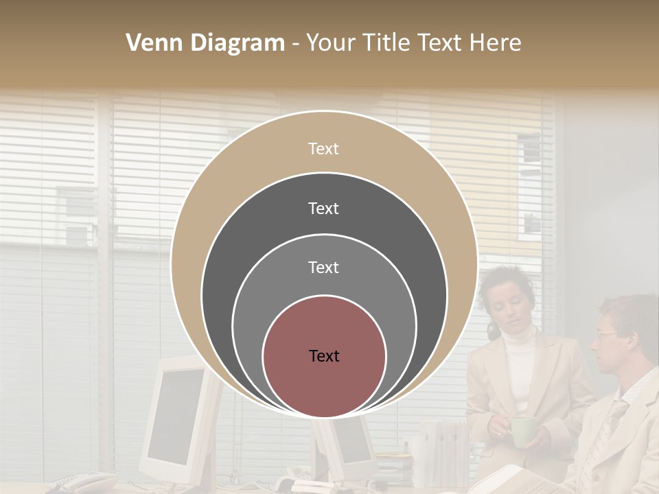 Document Working Personalcomputer PowerPoint Template