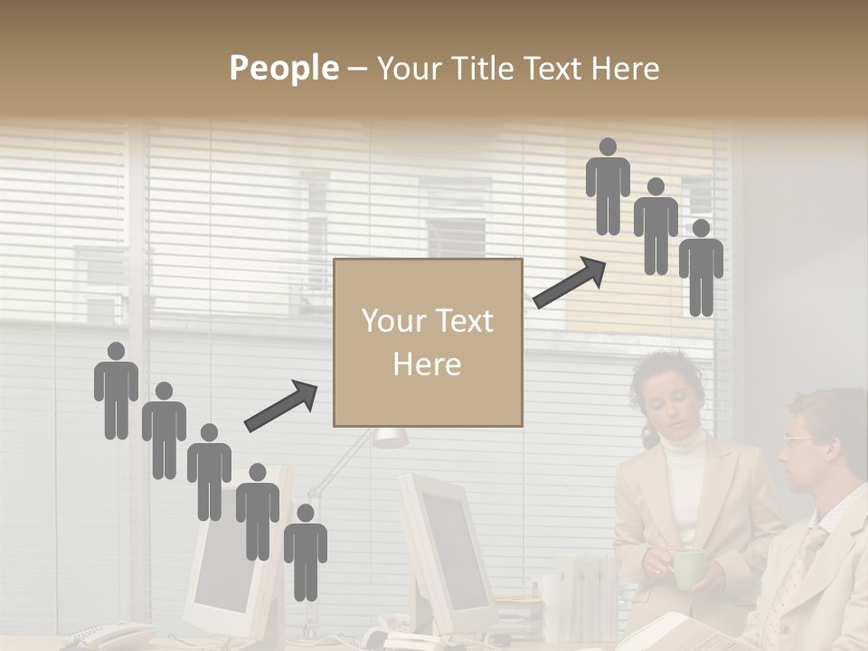 Document Working Personalcomputer PowerPoint Template