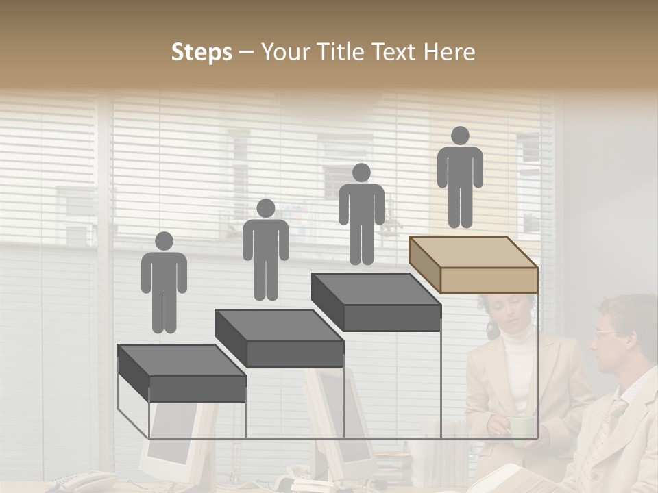 Document Working Personalcomputer PowerPoint Template
