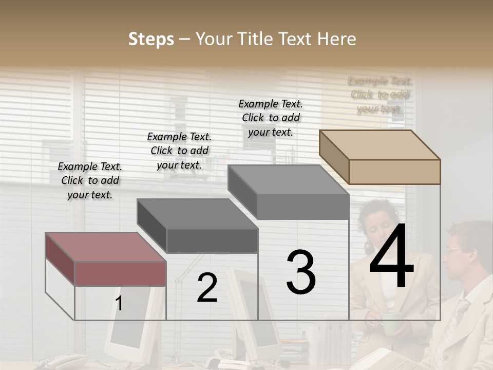 Document Working Personalcomputer PowerPoint Template