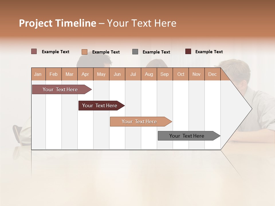 Coffeecup Eyeglasses Male PowerPoint Template