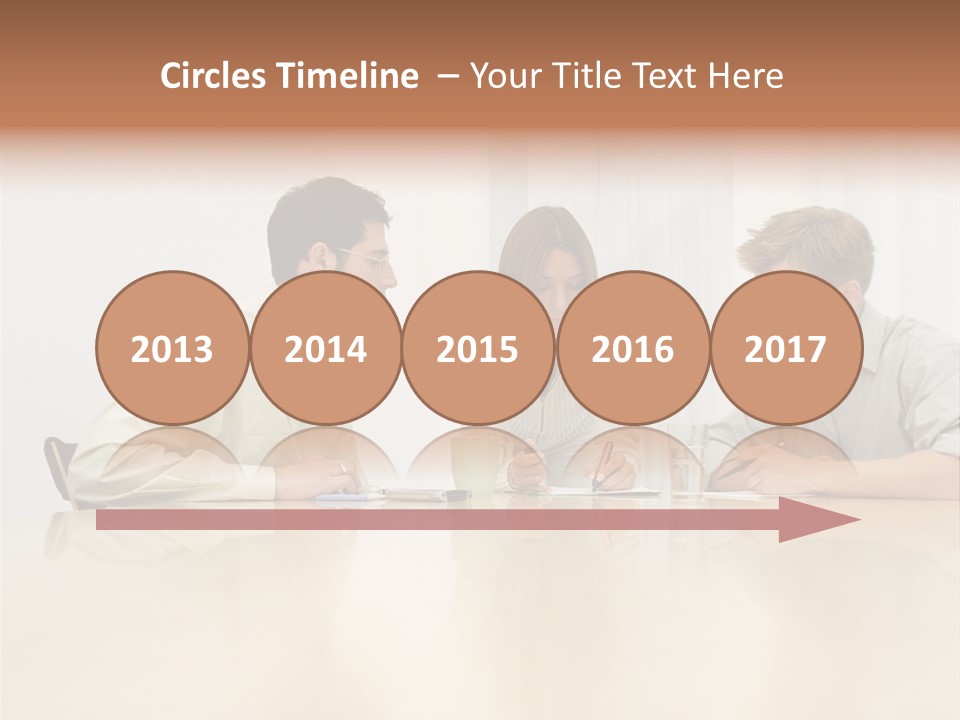 Coffeecup Eyeglasses Male PowerPoint Template