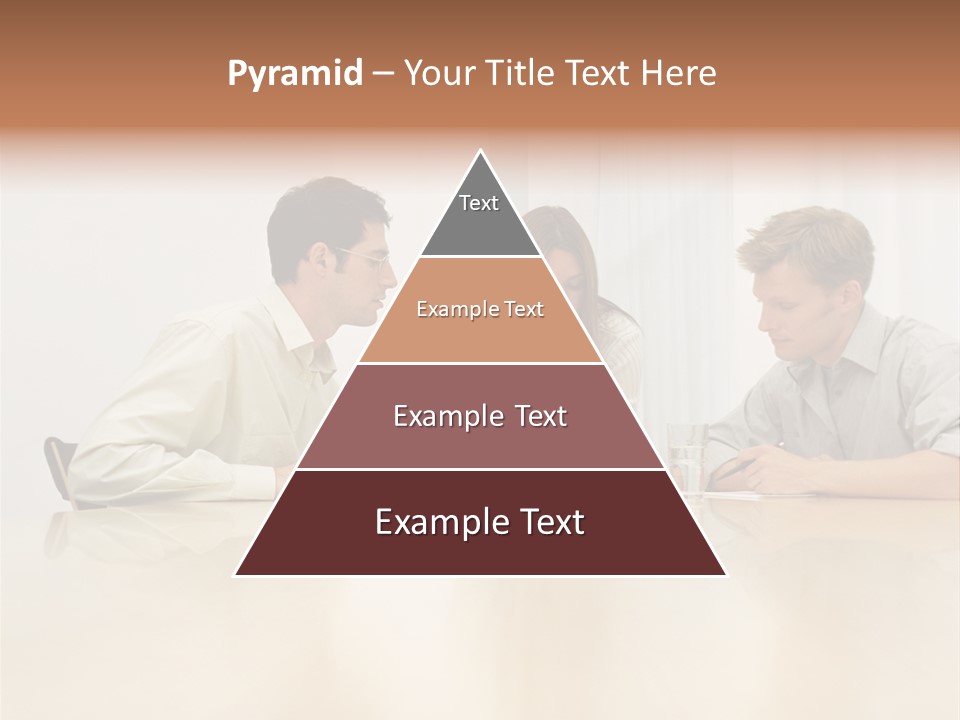 Coffeecup Eyeglasses Male PowerPoint Template