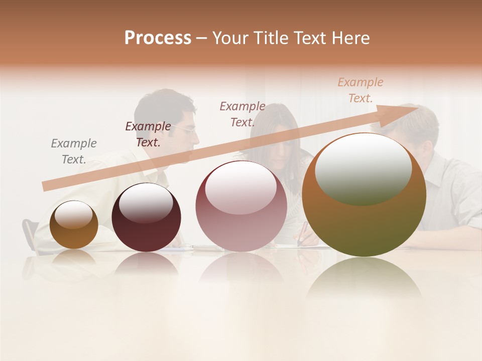 Coffeecup Eyeglasses Male PowerPoint Template