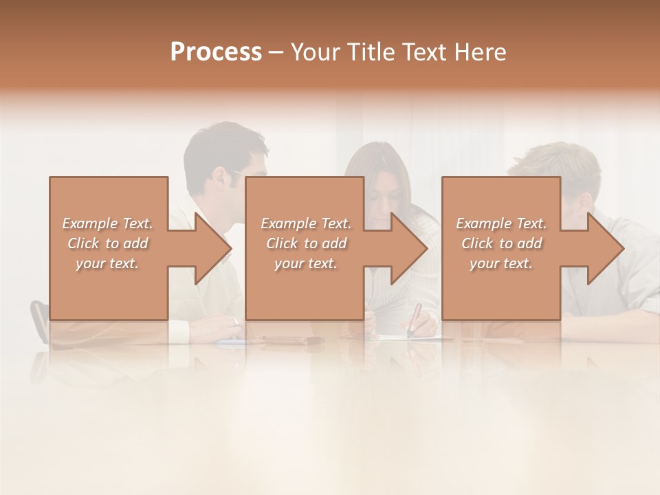Coffeecup Eyeglasses Male PowerPoint Template