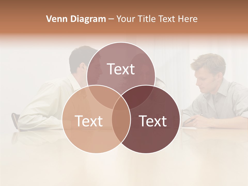 Coffeecup Eyeglasses Male PowerPoint Template