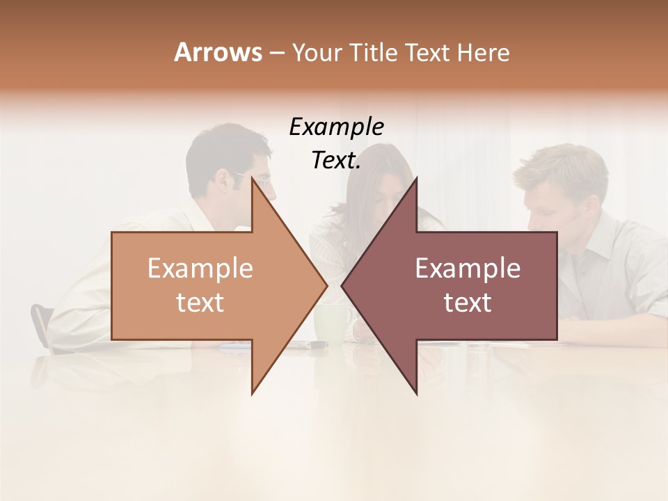 Coffeecup Eyeglasses Male PowerPoint Template