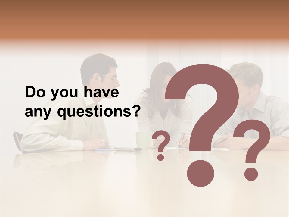 Coffeecup Eyeglasses Male PowerPoint Template