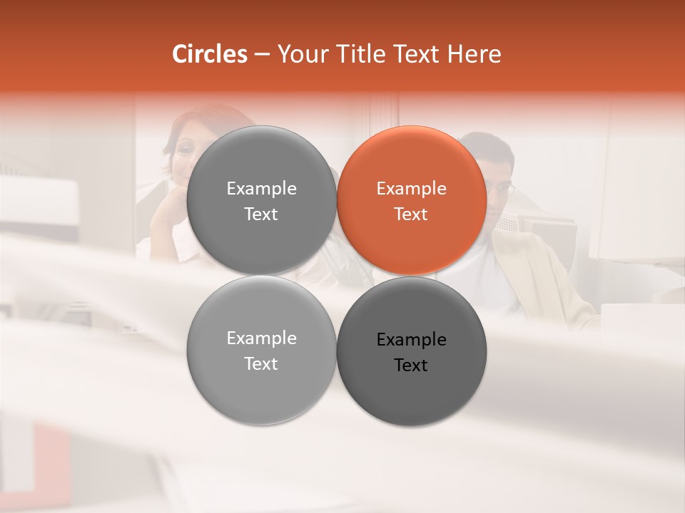 Working Reading Stockphotograph PowerPoint Template