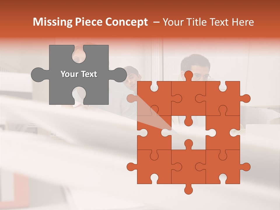 Working Reading Stockphotograph PowerPoint Template