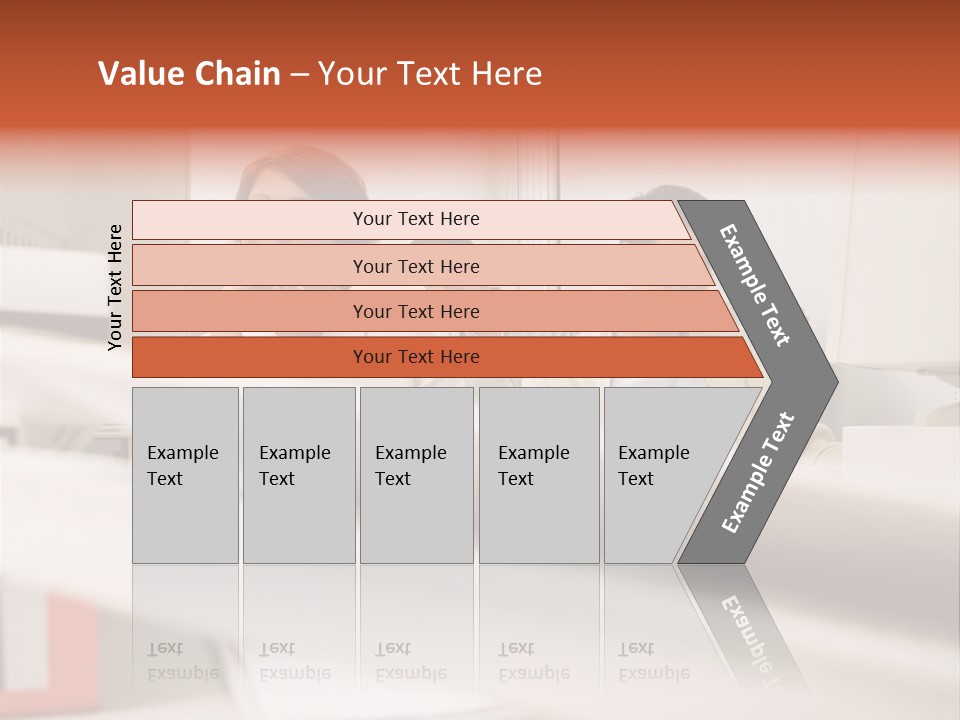 Working Reading Stockphotograph PowerPoint Template