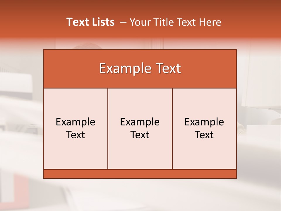 Working Reading Stockphotograph PowerPoint Template