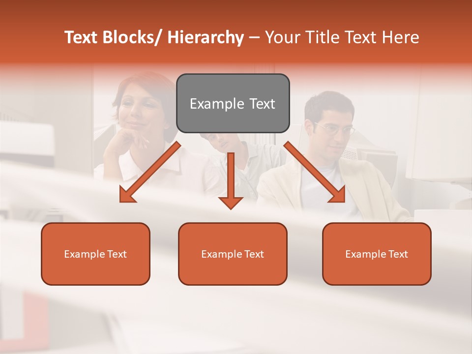 Working Reading Stockphotograph PowerPoint Template