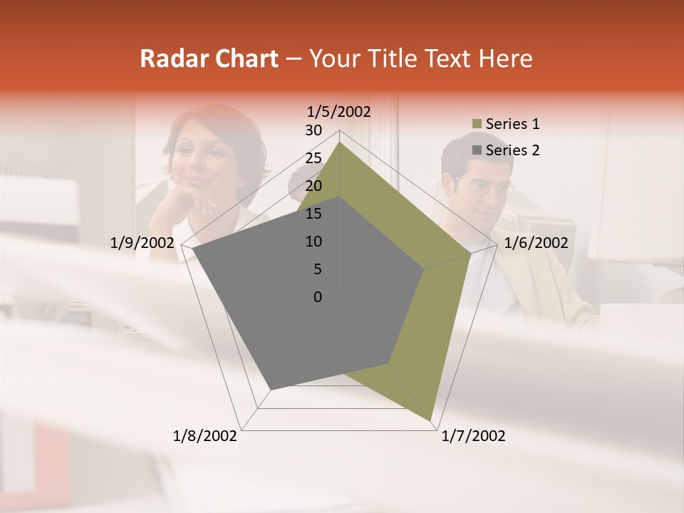 Working Reading Stockphotograph PowerPoint Template