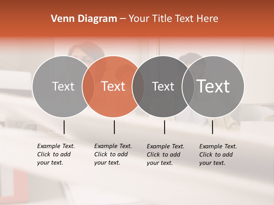 Working Reading Stockphotograph PowerPoint Template