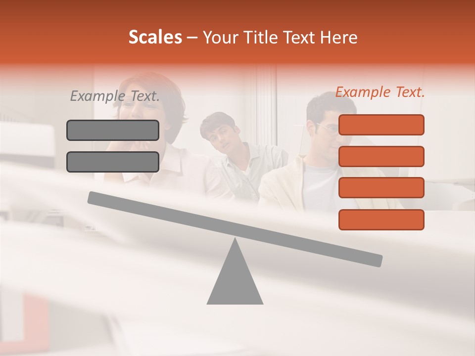 Working Reading Stockphotograph PowerPoint Template