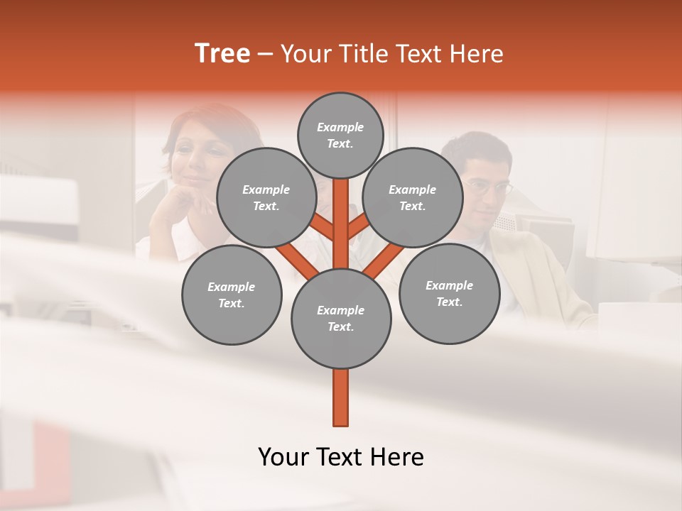 Working Reading Stockphotograph PowerPoint Template