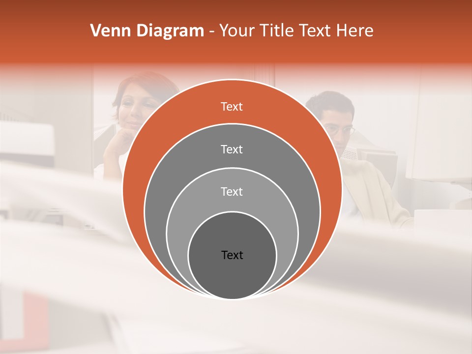 Working Reading Stockphotograph PowerPoint Template