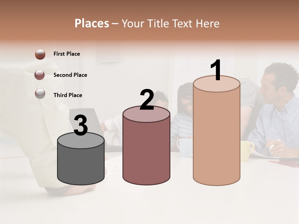 Computer Ages Print PowerPoint Template