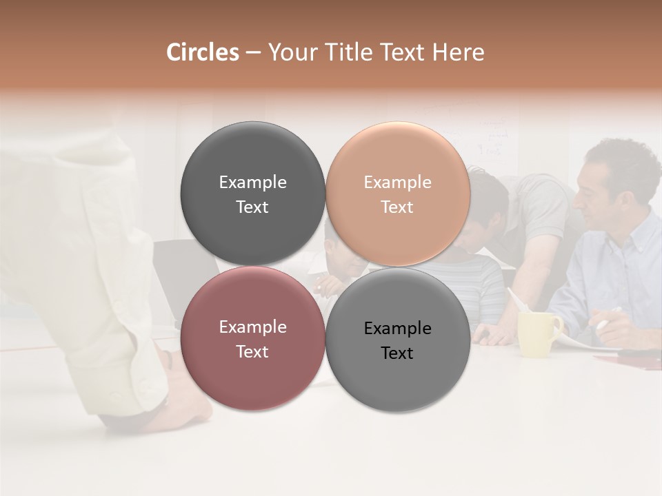 Computer Ages Print PowerPoint Template