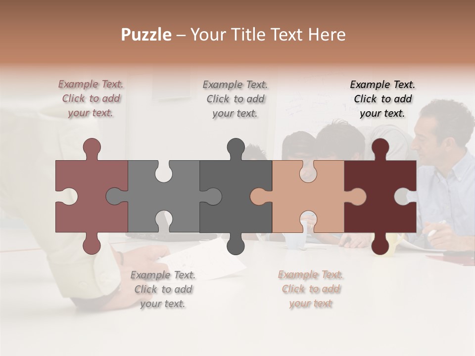 Computer Ages Print PowerPoint Template