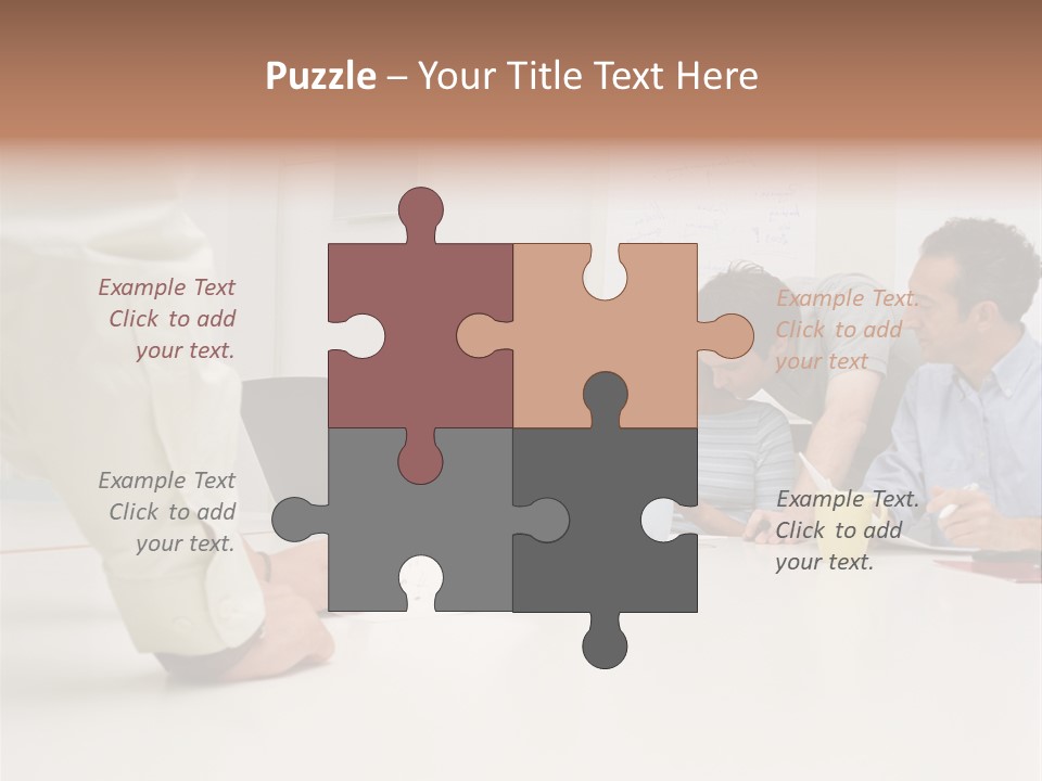 Computer Ages Print PowerPoint Template