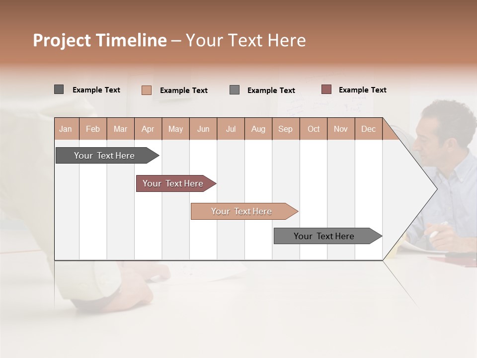 Computer Ages Print PowerPoint Template
