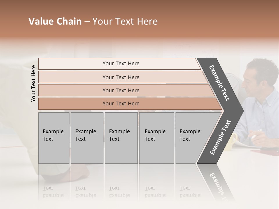 Computer Ages Print PowerPoint Template