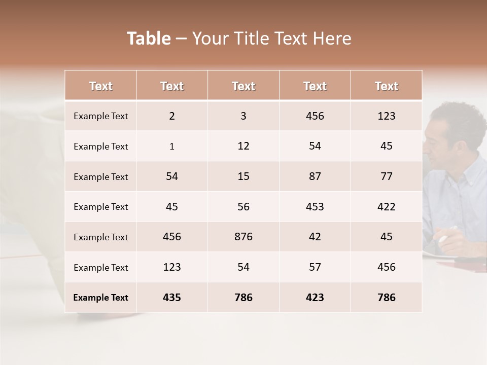 Computer Ages Print PowerPoint Template